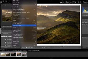 Exporting Lightrrom Catalogs